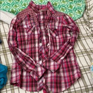 Ariat plaid snap shirt